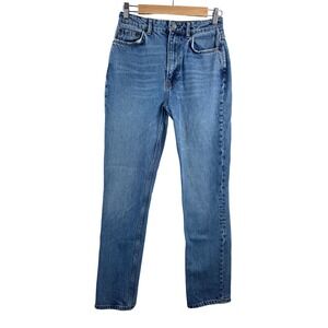 Reformation High Rise Straight Leg Jeans Sydney wash 90s classic money‎ sz 26